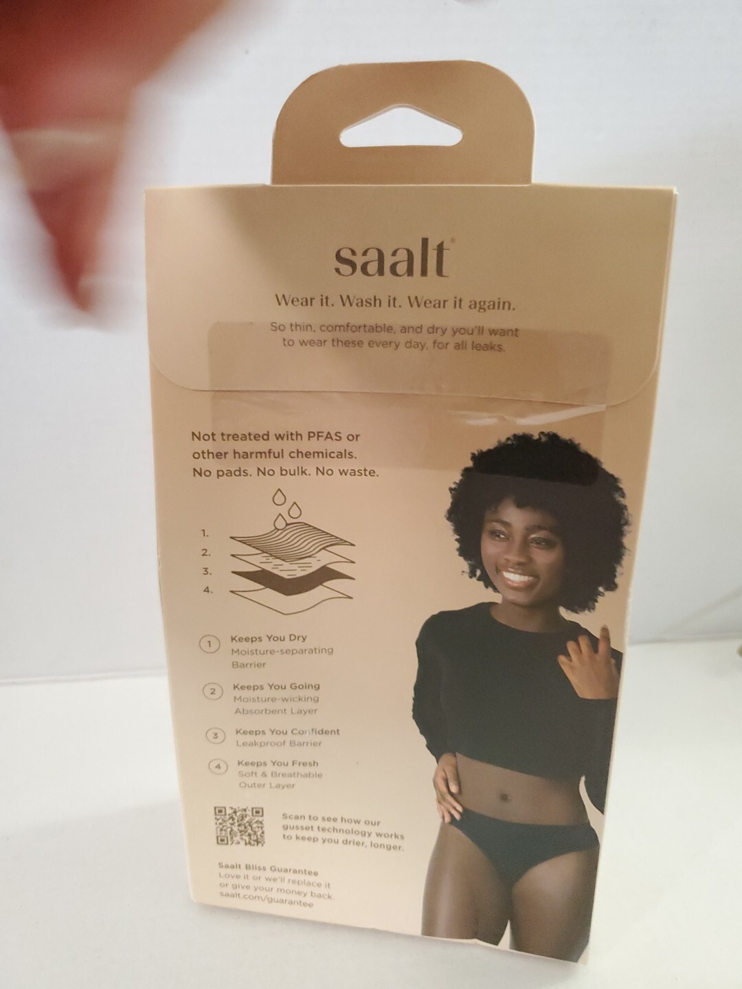 Saalt Leak Proof Period Underwear High Absorbency – Super Soft Modal Comfort