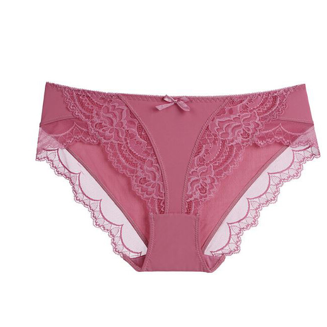 6 Pack Lot Sexy Womens Lace Panties Briefs Low Waist Sheer Underwear Lingeries