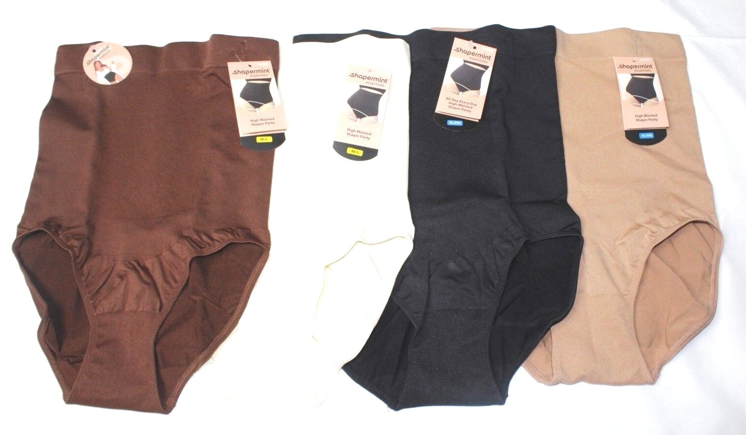 Shapermint Women’s High-Waisted Shaper Panty Assorted Colors/Sizes M/L-4XL NWT