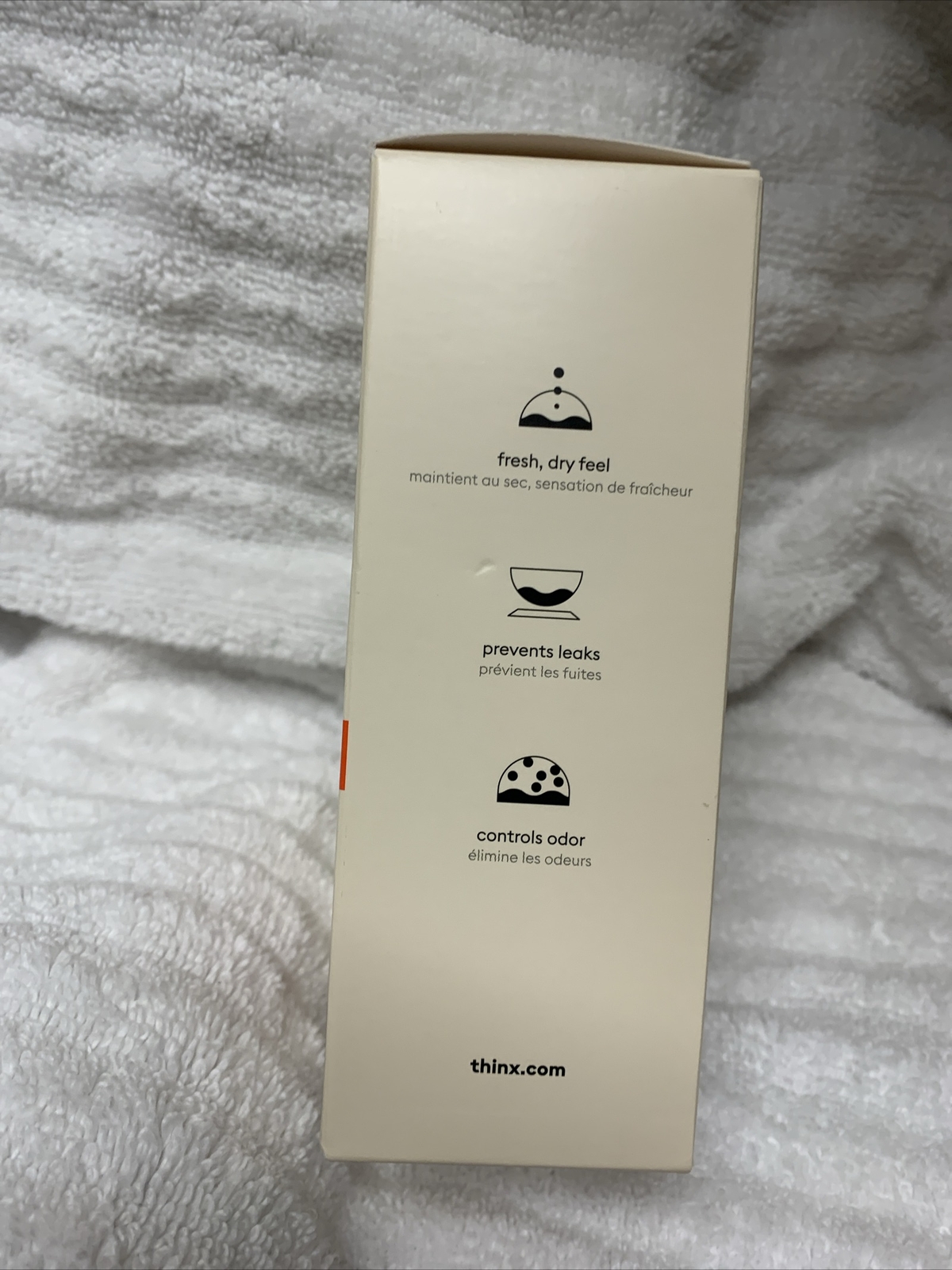 Thinx Leaks Underwear Reusable Bladder Leak, Hi-Waist, Light Absorbency, Rose