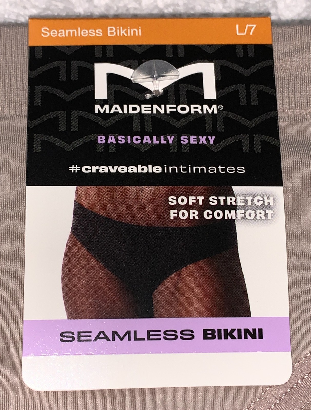 MAIDENFORM M Basically Sexy Microfiber Seamless Bikini Panty Womens M L XL 2XL