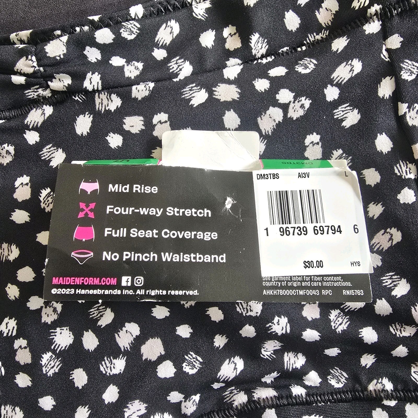 MAIDENFORM Everyday Luxe Boyshort Panties 3 Pack Womens Large Multicolor NWT