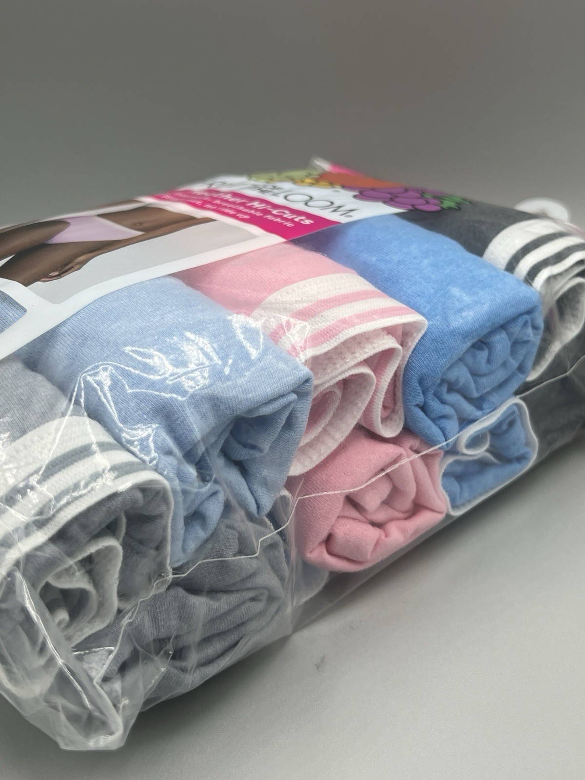 10-Pack FRUIT OF THE LOOM Women’s 9/2XL Heather Hi-Cuts Eversoft Panties