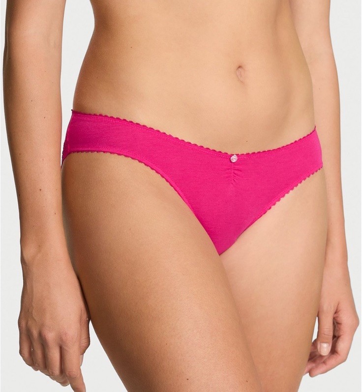 5 Pack Victoria’s Secret sz M Stretch Cotton Bikini Panty Underwear Bundle Lot
