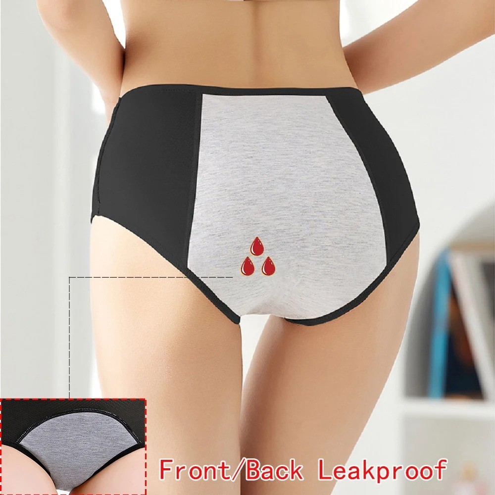5Pc Women Everdries Leakproof Underwear Incontinence Protective Leak Proof Pants