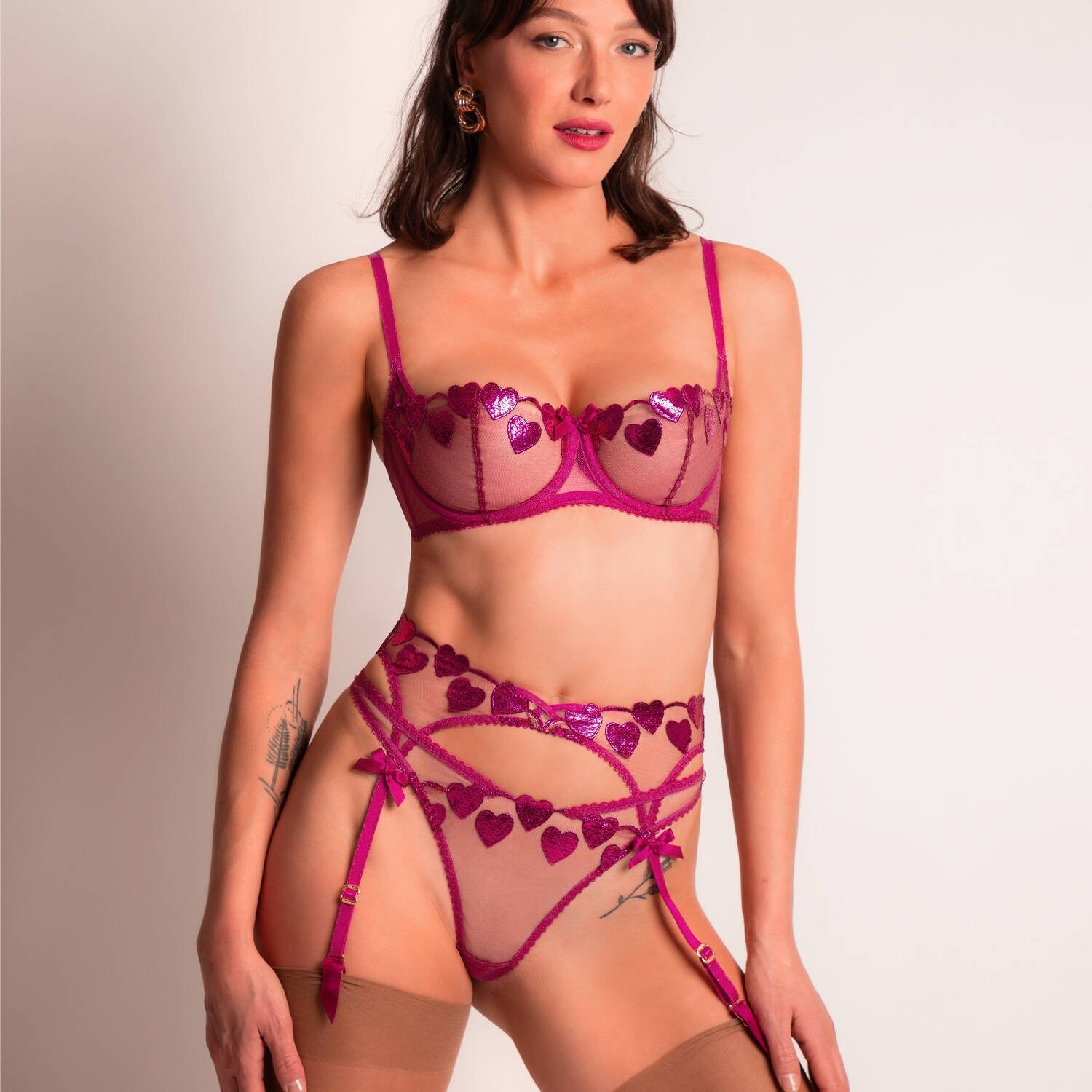 Agent Provocateur Liliya Magenta Thong AP2 Small NWT