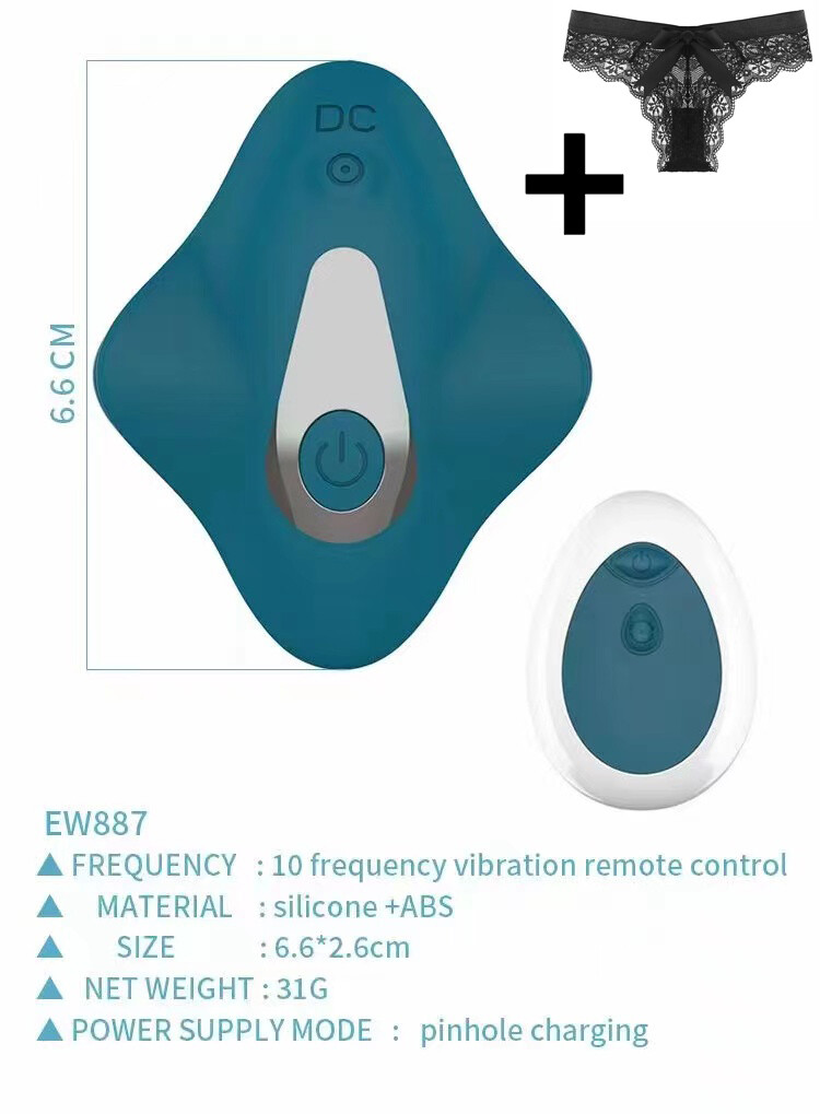 Vibrating Panties 10 Function Remote Control Rechargeable Bullet Underwear Women