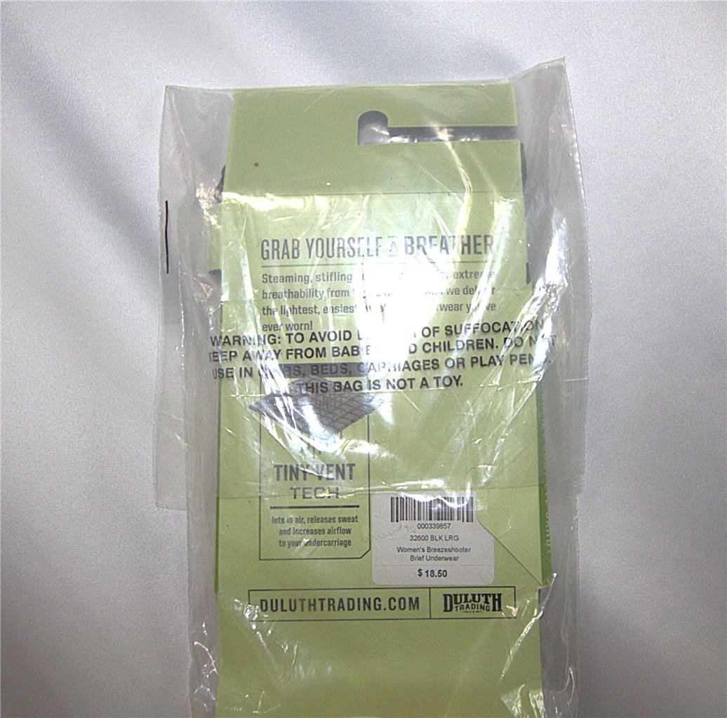 NWT Duluth Trading Company Women’s Breeze Shooter Brief Underwear Panty L 14-16