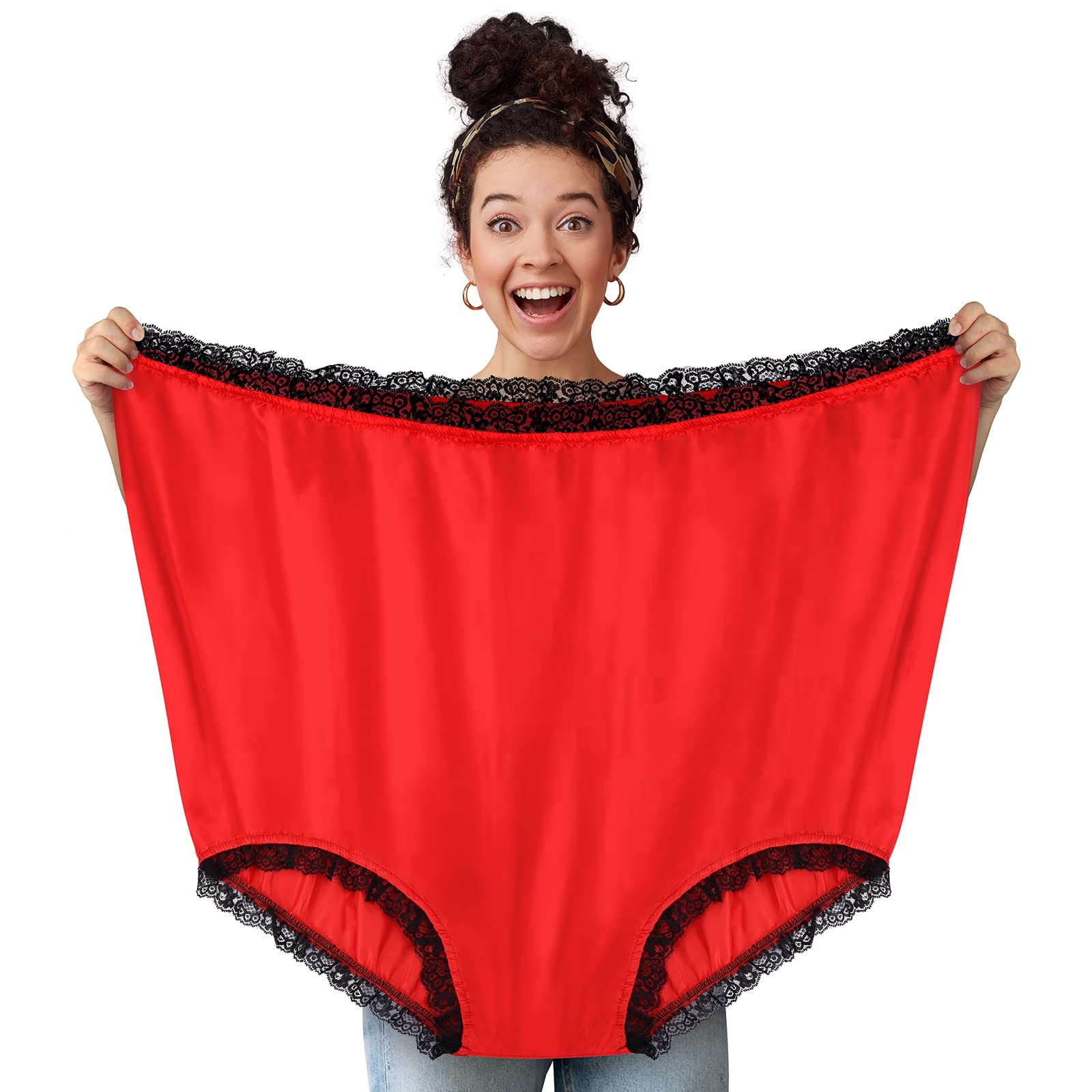 Granny Panties Funny Gag Gifts for Adult Women Men Wedding Party Bride Big Ma…