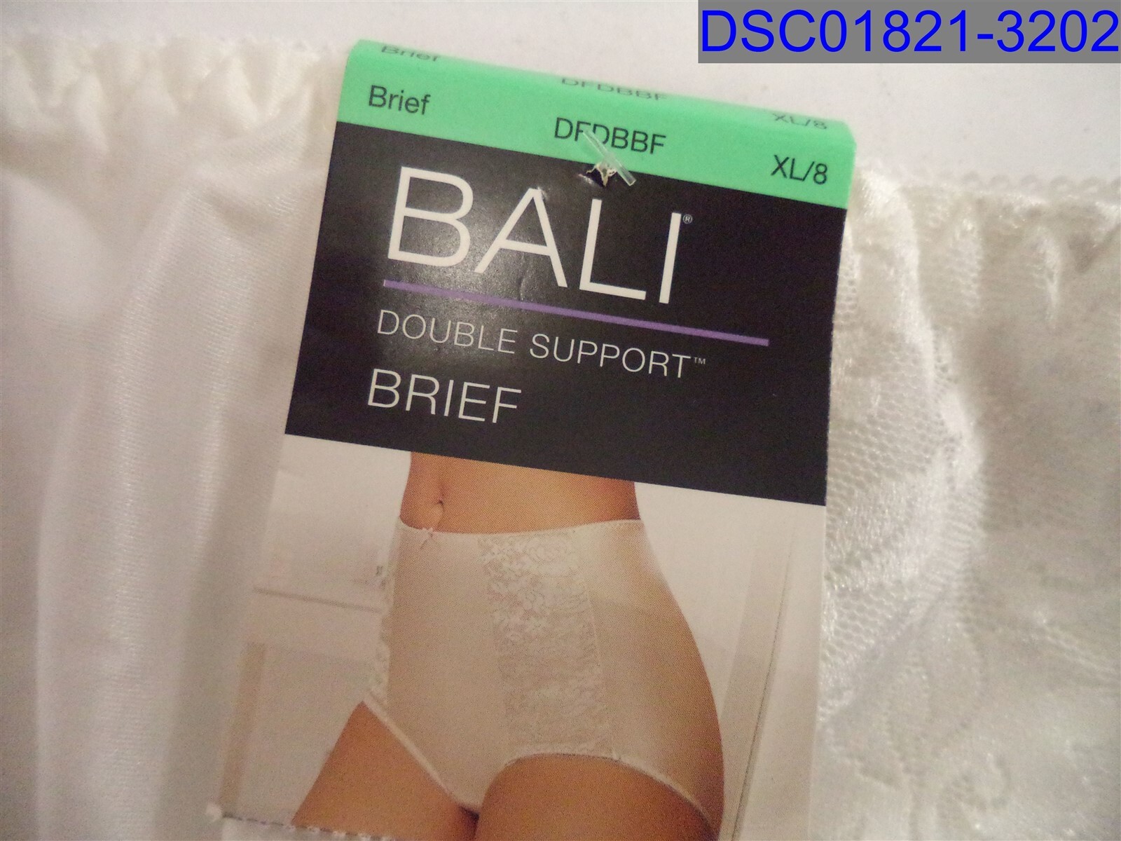 Bali, Women’s White Panties, Size=XL, RN15763 CA00153 0419LS