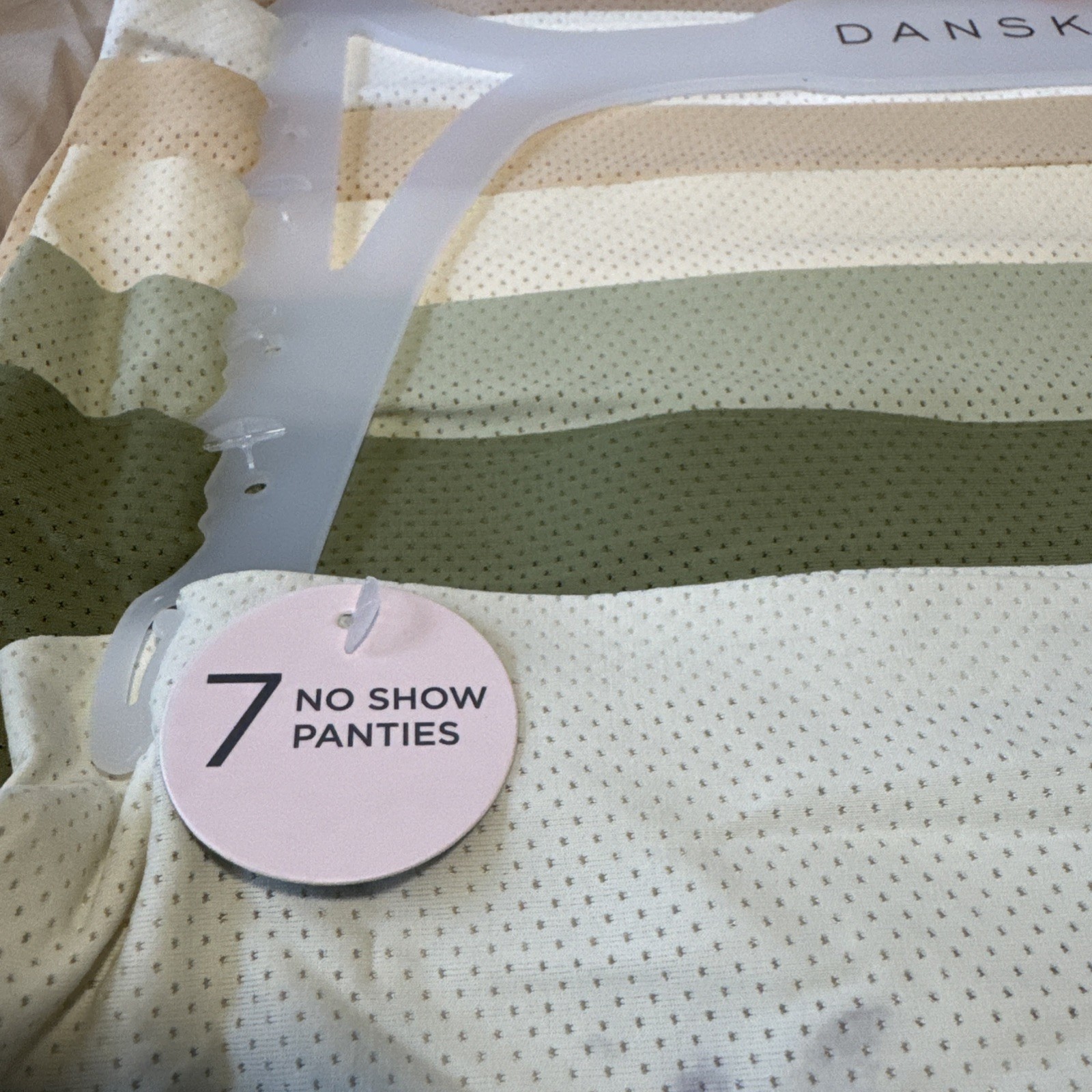Danskin 7-Pack Womens Brief Panties Underwear Small Nylon Spandex
