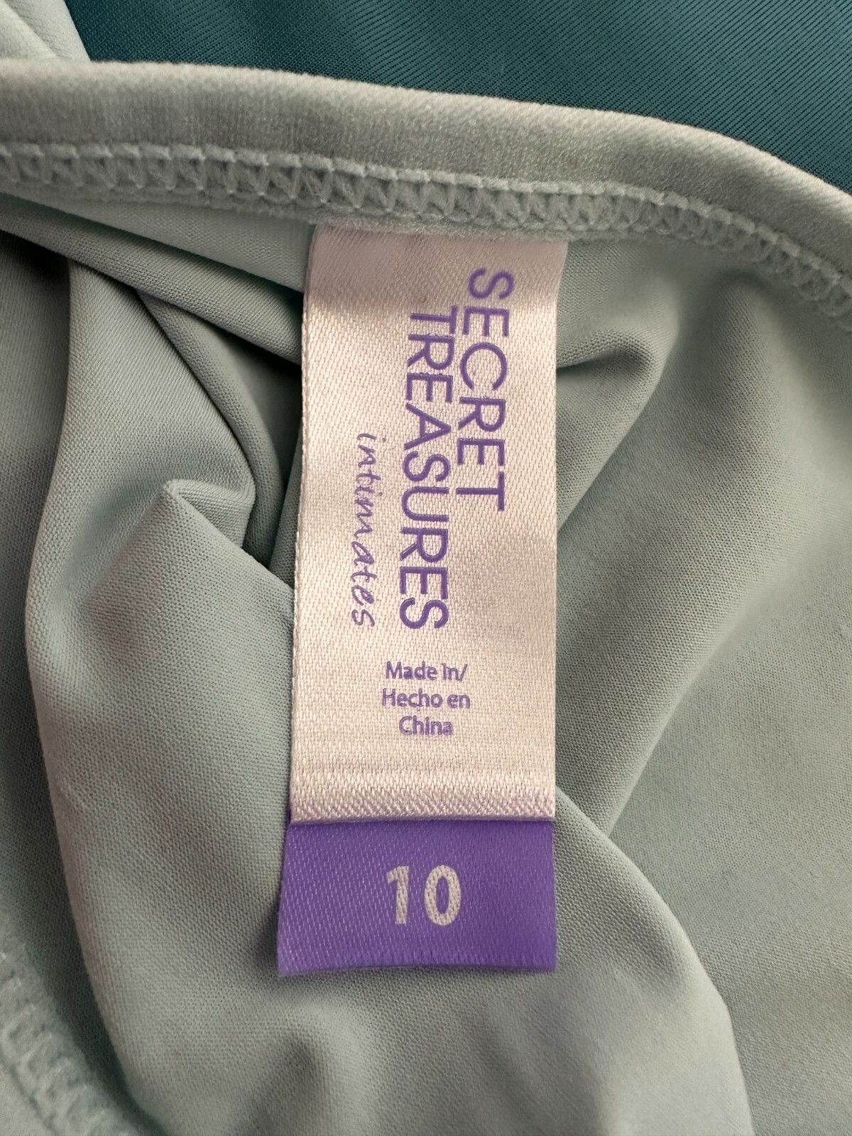 Secret Treasure Nylon Ladies 3 pack Brief Panties Full Figure Size 10-13 New CZ