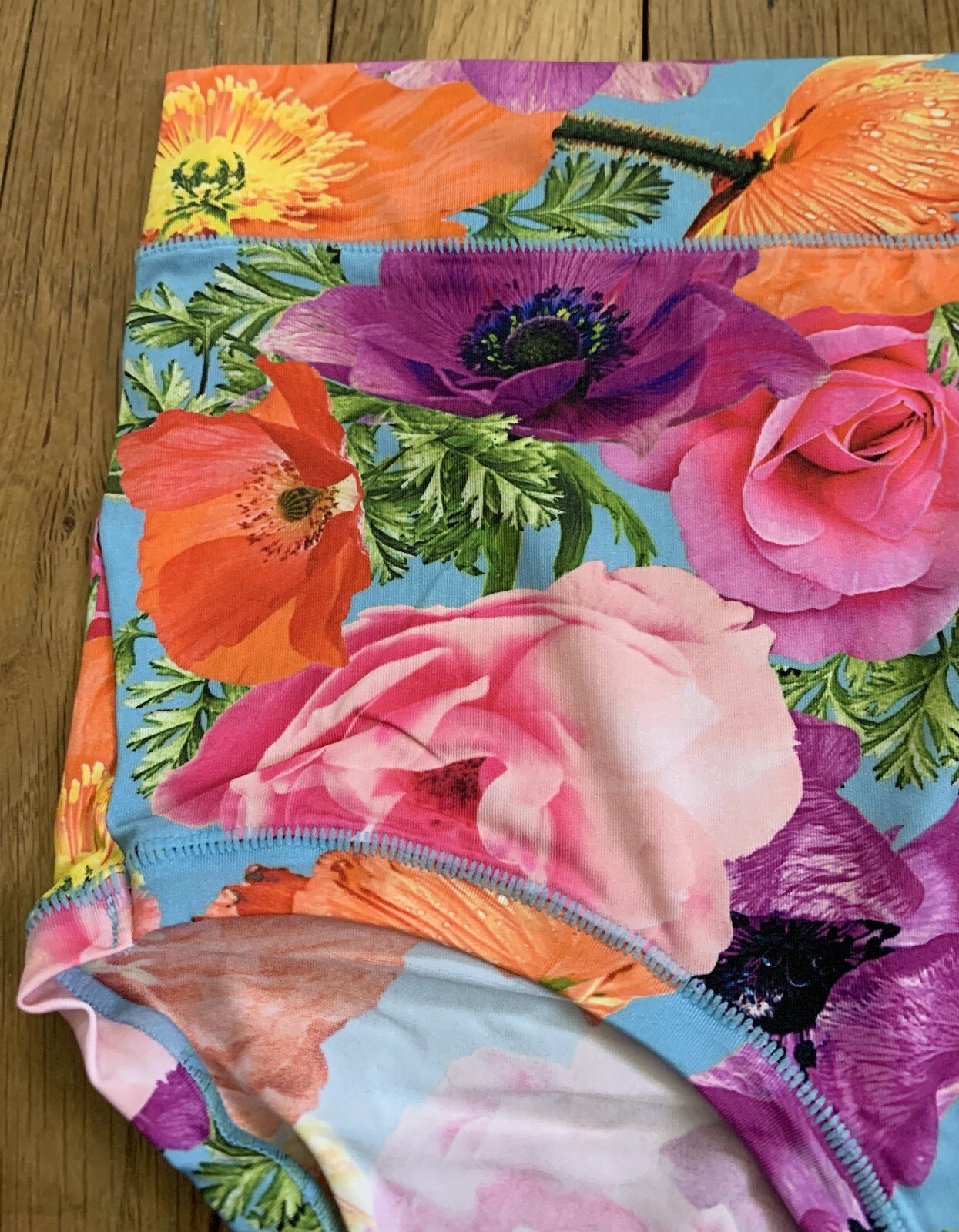 Plus Size 14/16 Lane Bryant Cacique Comfort Bliss Full Brief Panty Spring Flower