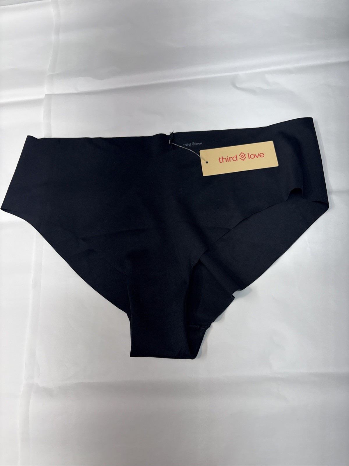 Third Love No Show Seamless Hipster Panties Black Size M NWT