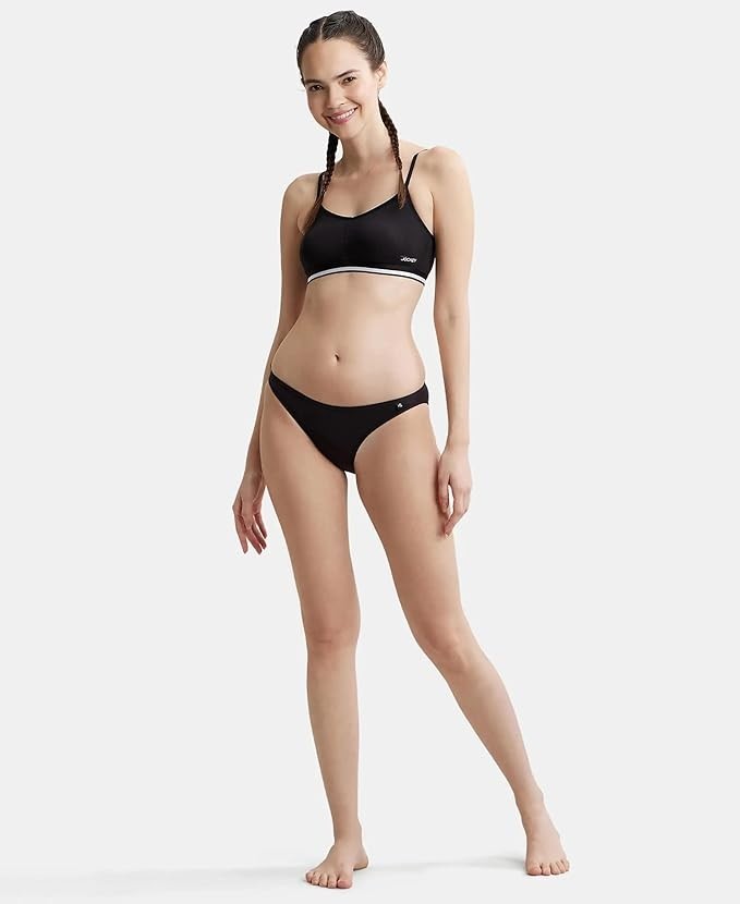 Jockey SS02 Women’s Super Combed Cotton Elastane Stretch Low Waist Bikini 1 Pc