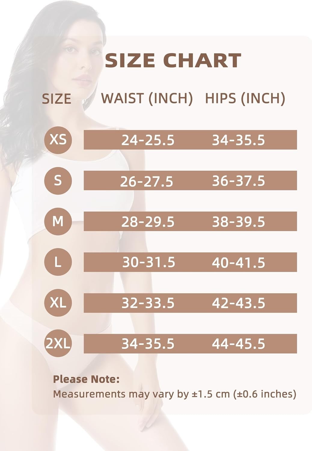Seamless Women Underwear No Line Workout Breathable Comfortable Panties 5 Pack