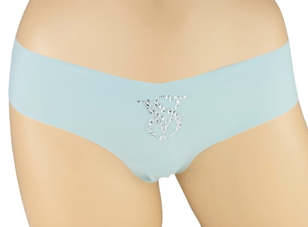 VICTORIA’S SECRET NO SHOW THONG PANTY RHINESTONE VS LOGO XS S M L XL XXL NWT