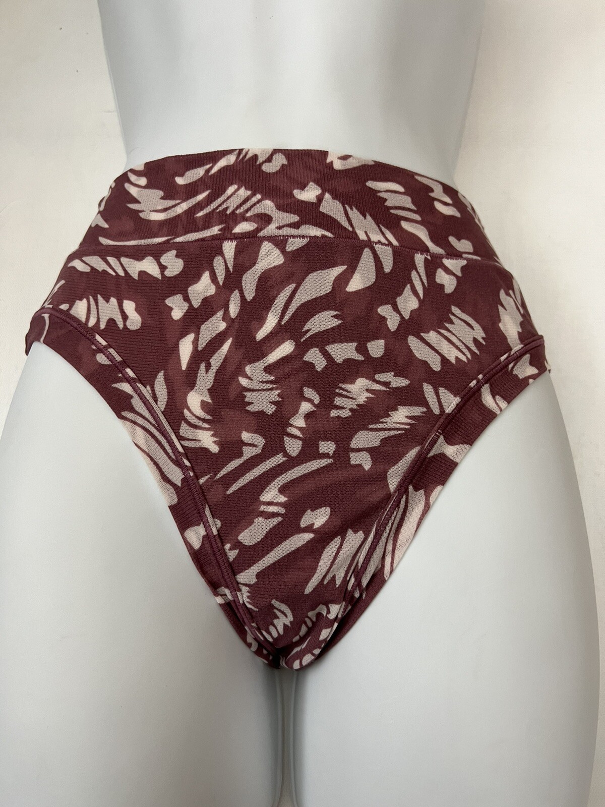 SKIMS SUMMER MESH MID WAIST Raspberry Swirl Pantie Underwear Size Small S Nwt