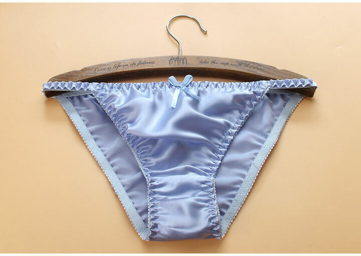 Womens Summer Bikinis Panties 100% Silk Underwear Knicker New Arrival M L XL XXL