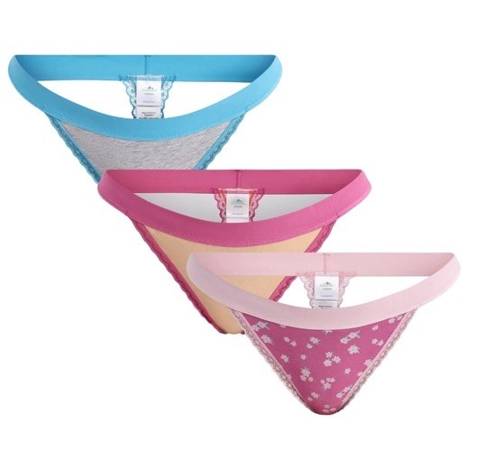 Medium 3 Pack Seamless Hipster Panties Size M 8/10 Celebrate Bright Butterflies