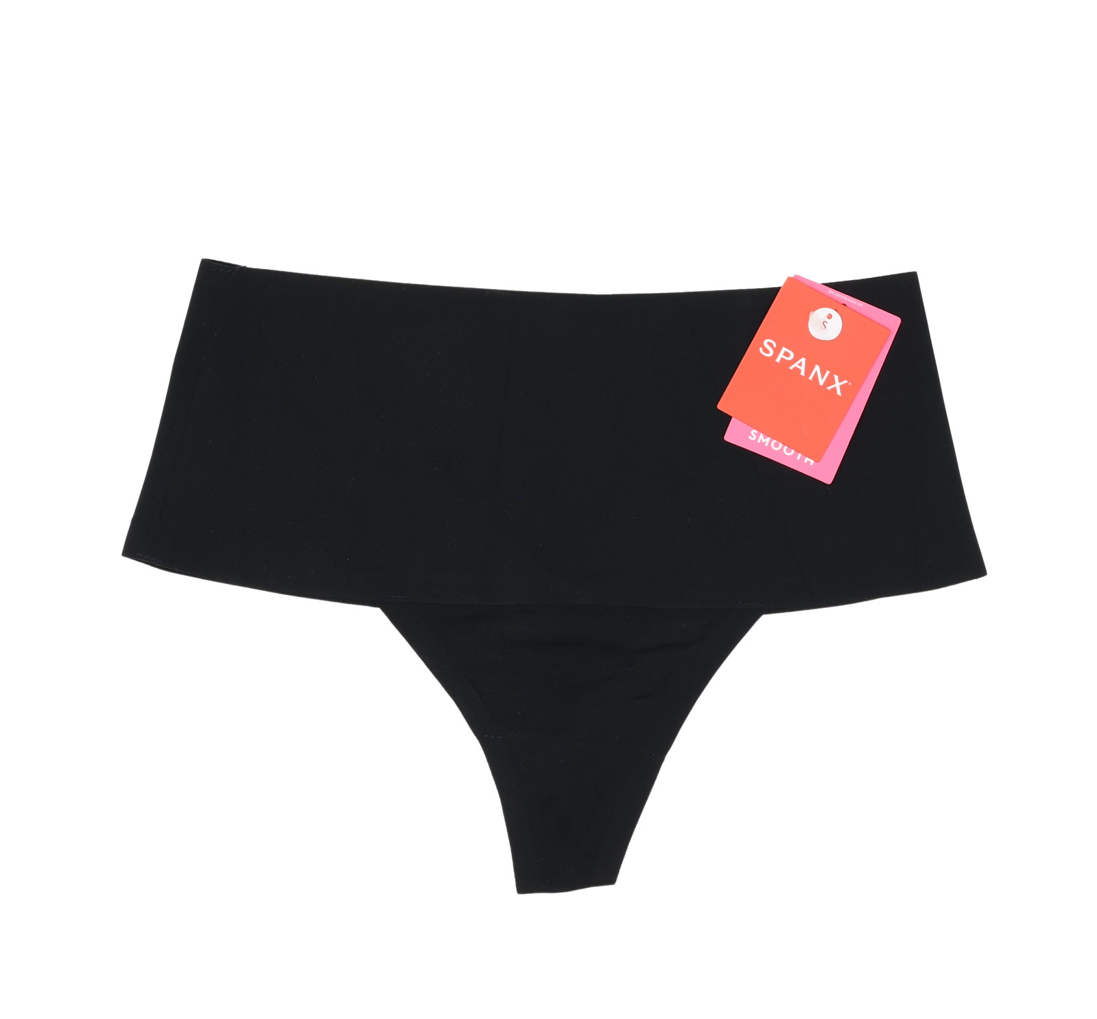SPANX smooth Undie-tectable Thong- Invisible No Show Very Black – Small