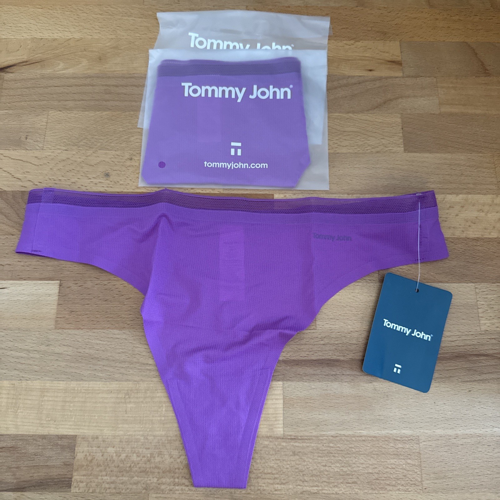 Tommy John Air Thong Panty Size SMALL-Fuschia – Set Of 2- NWT