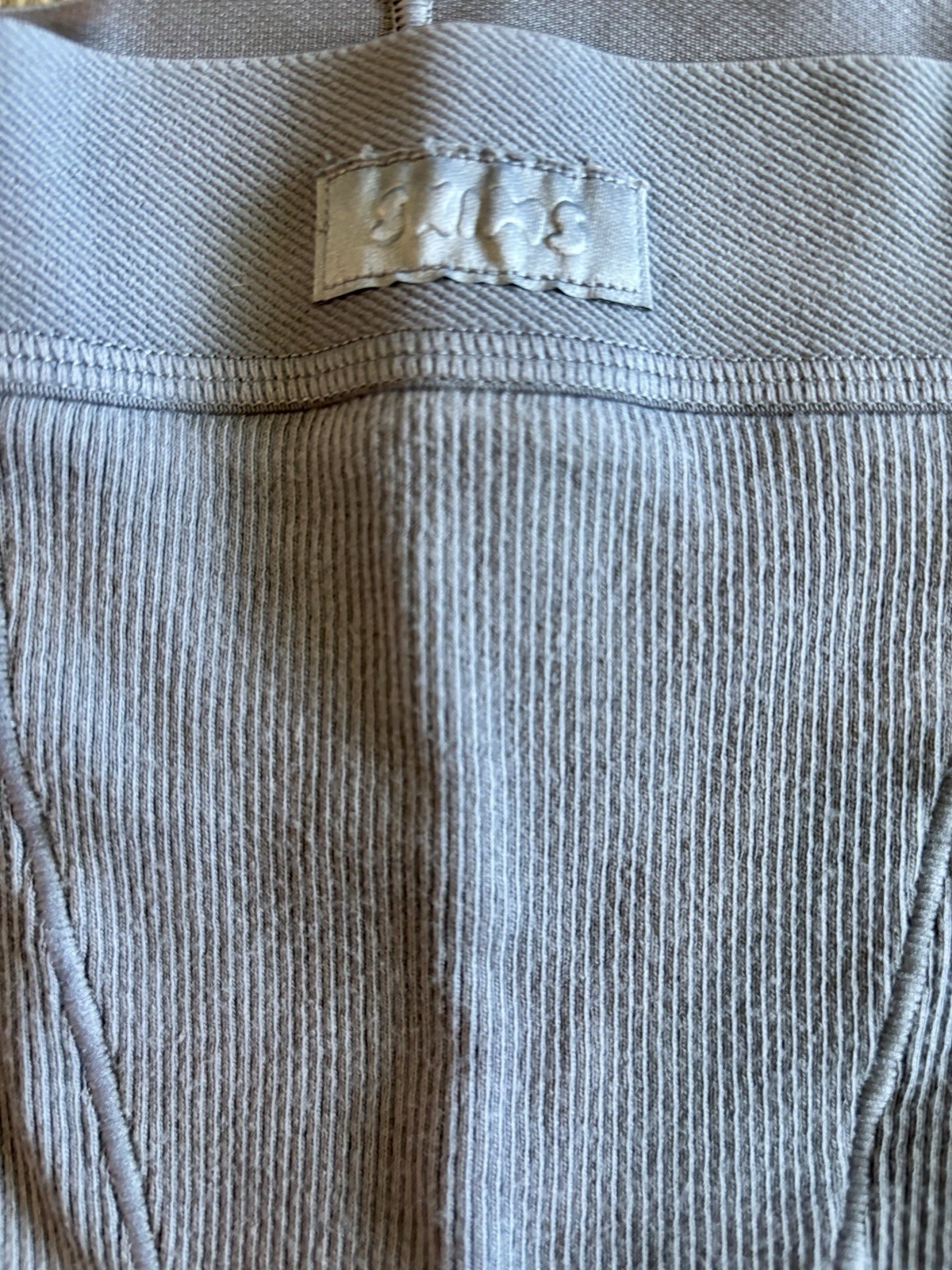 Skims Boyfriend Lavender Logo Stretch Pull On Boxer Shorts Women’s Size XS