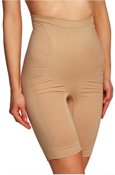 Rosa Faia NUDE 1718 Long Leg Control Longleg Body Shaping Panty,Size 6, NWOT