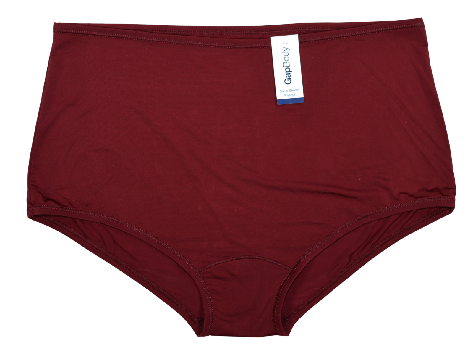 Gap Body Super Stretch Boyshort Panty Solid Color Women’s Underwear NWT Cabernet