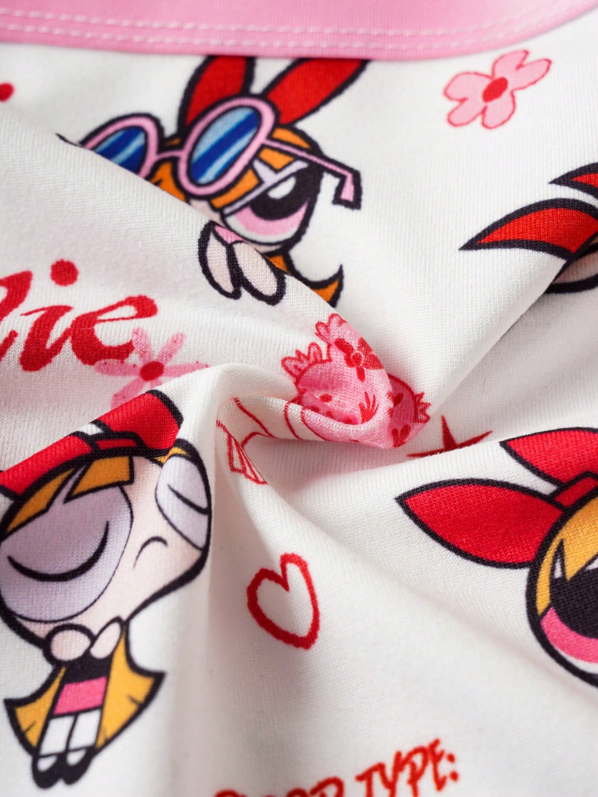 Powerpuff Girls Licensed Kawaii Logo Cute Cartoon Brief Panties – Pack of 3