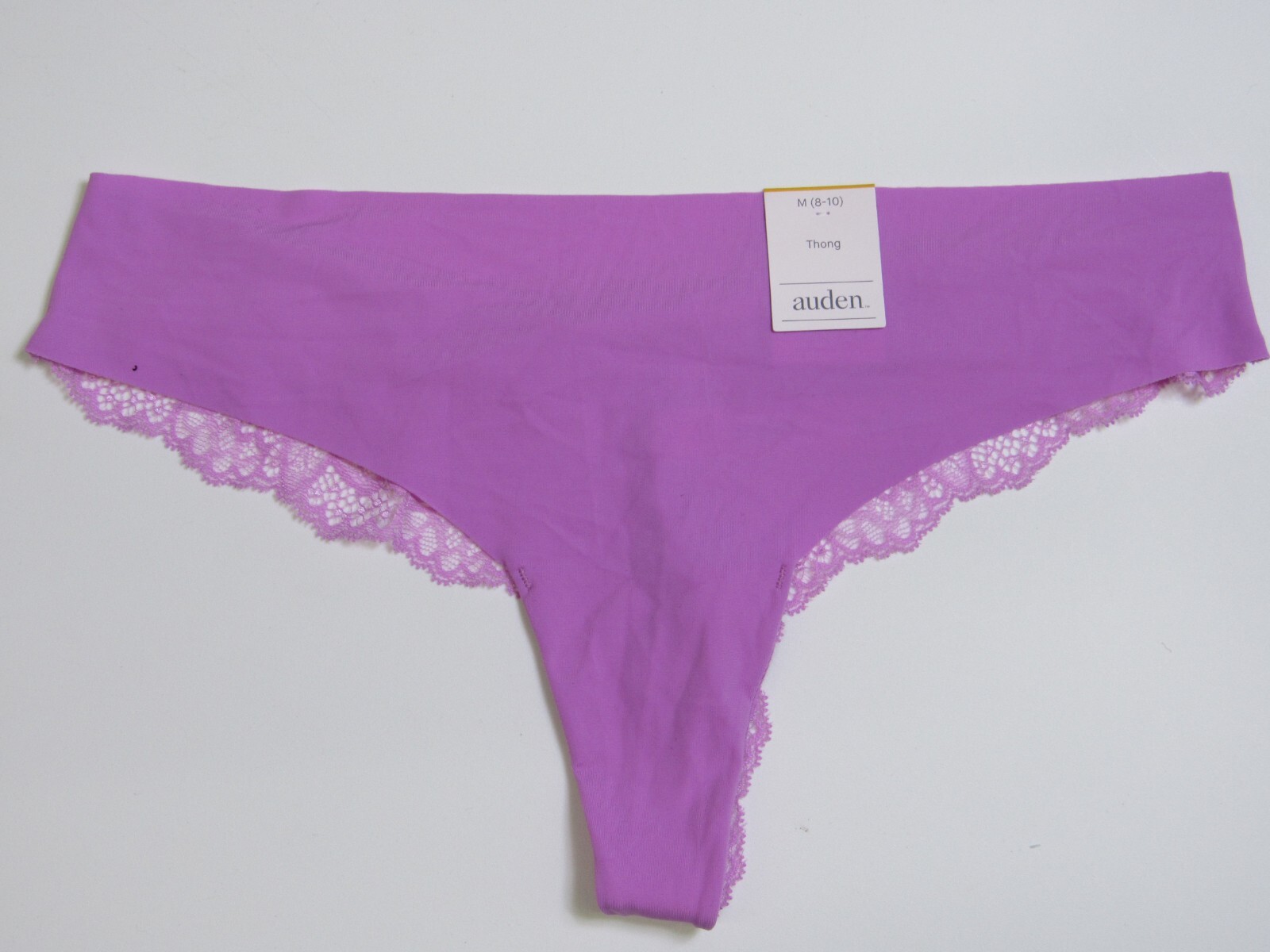 Auden Women’s Variety Thong 2 Pack Size Medium 8-10