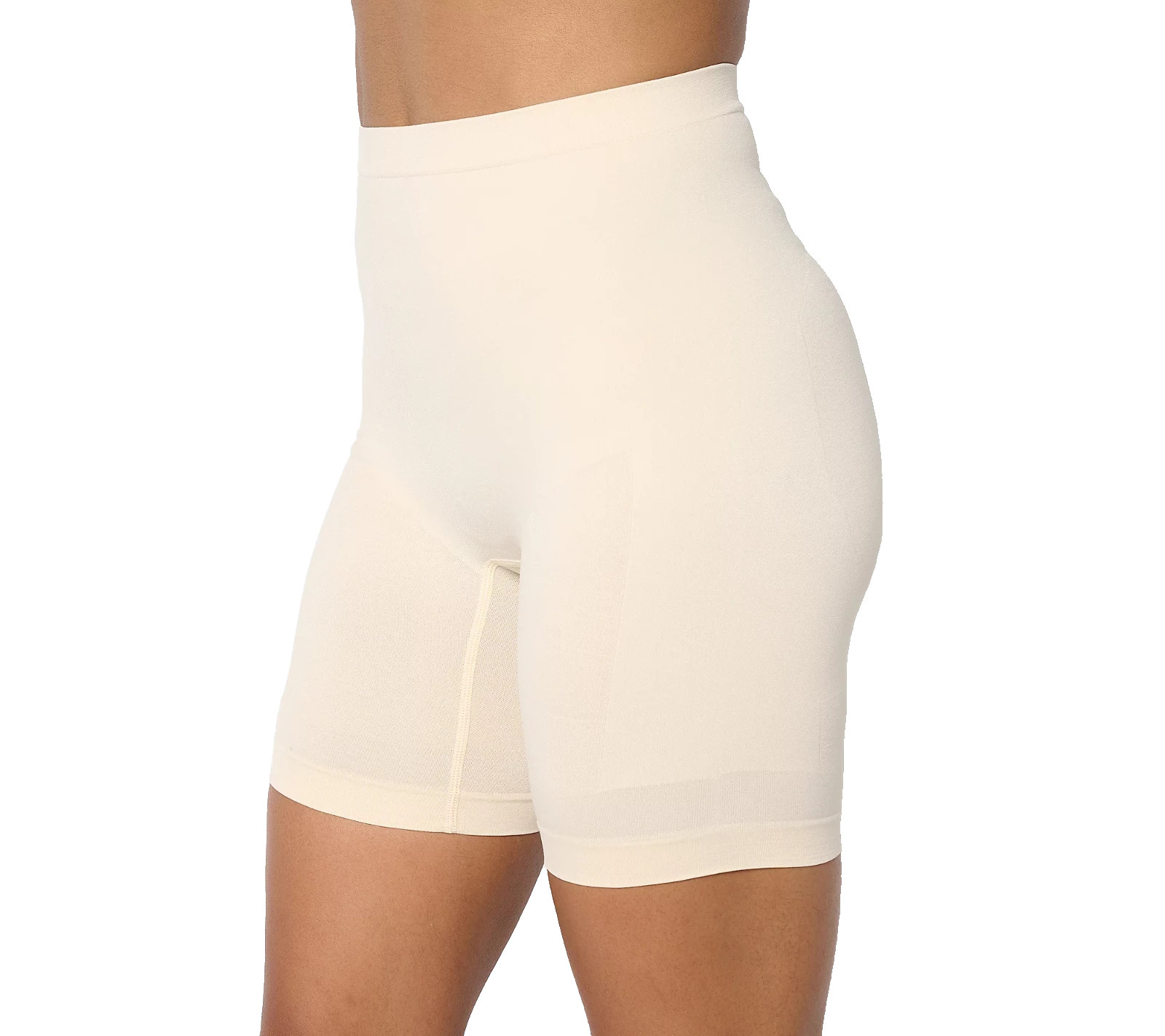 Anybody~Lycra Seamless Comfort Shaping Shorts~Small~Pearl~A682670 13310
