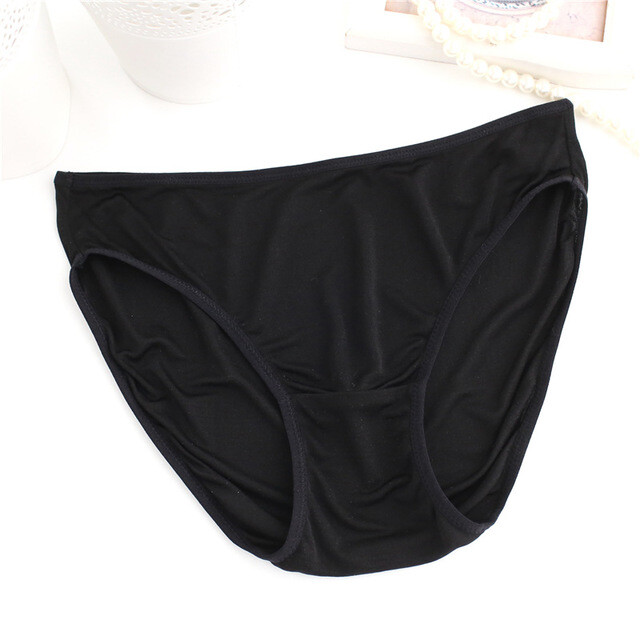 100% Mulberry Silk Underwear For Women Briefs Thin Silk Lady Panties Popular New