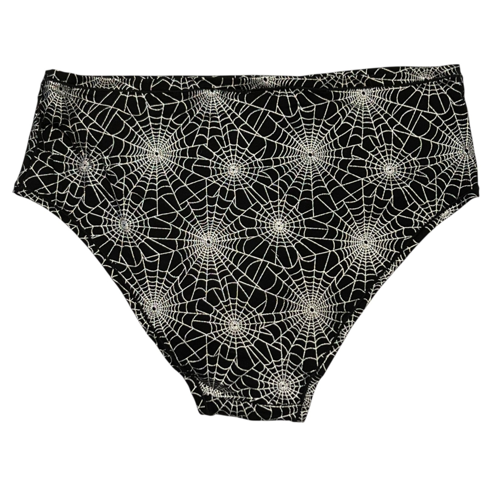 NWT VICTORIA’S SECRET PINK Cheeky Pantie Sz XS-S-M-L-XL-XXL Black Silver Webs