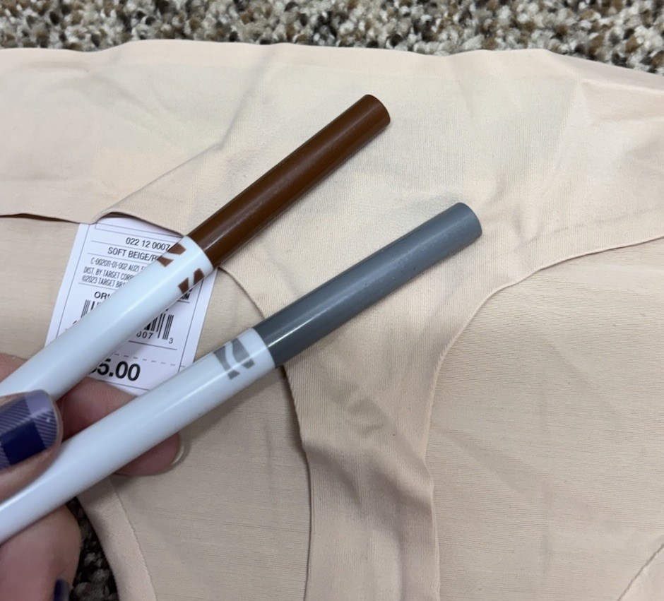 Auden Soft Beige Bonded Edge Thong. Size: S (4-6).