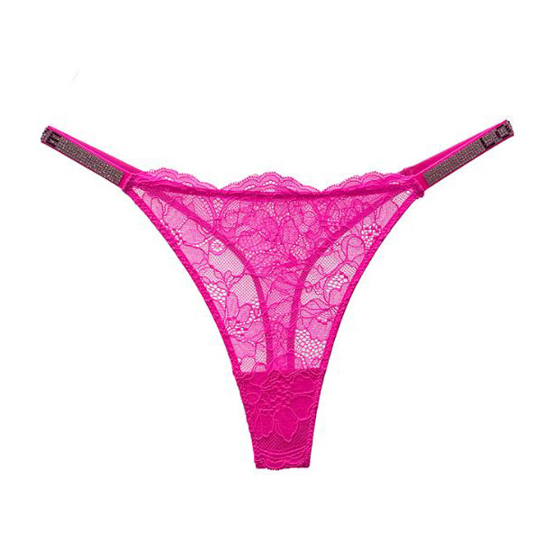 Women’s Sexy Lace Low Waist Thongs Panties Intimate G-String Briefs Underwear