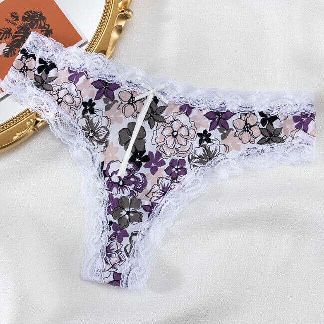 8 Pack Lot Womens Sexy Chain G-string Thongs Panties Lingeries Underwear Briefs