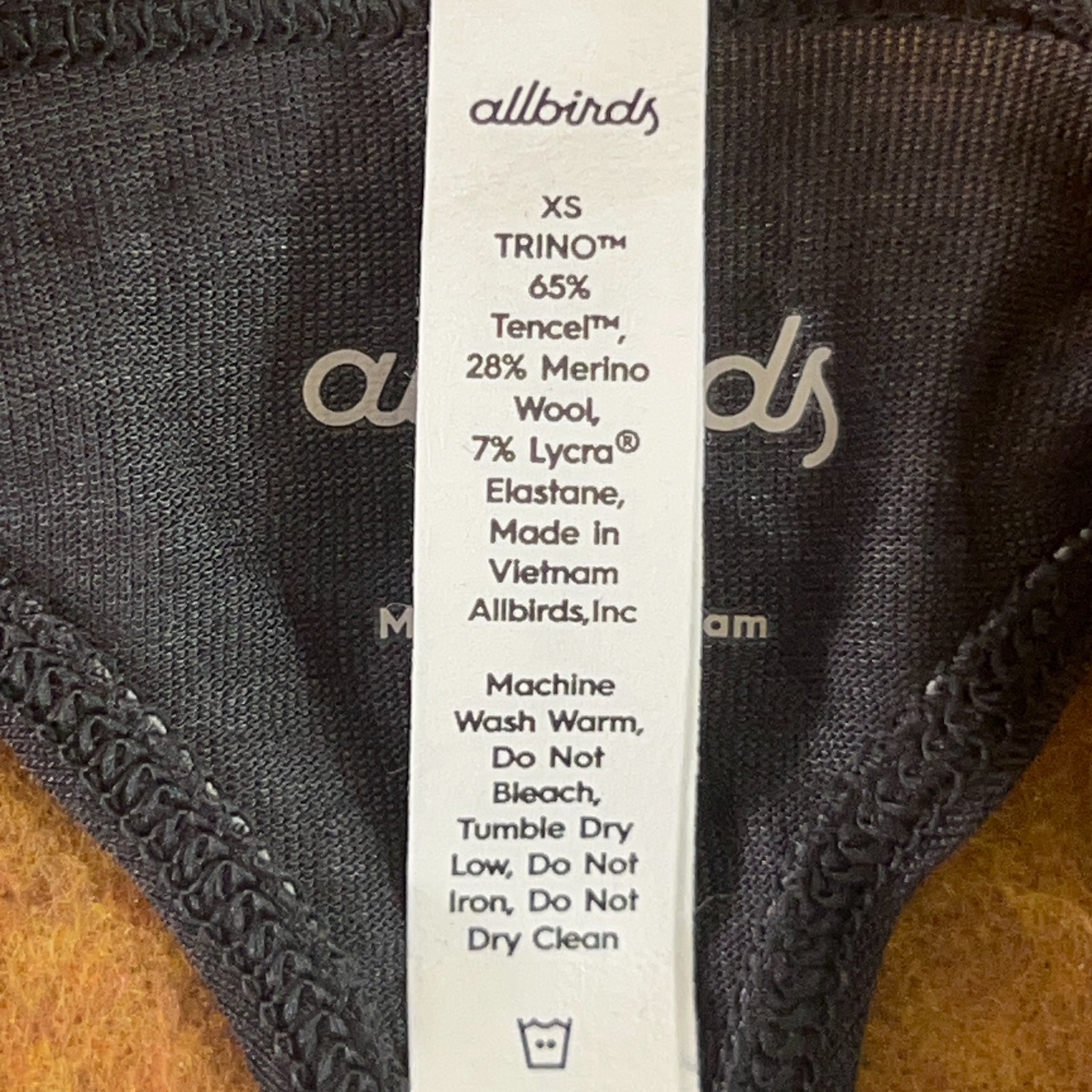 Allbirds Womens Size XS Raincloud Gray Trino Thong Panty NWT