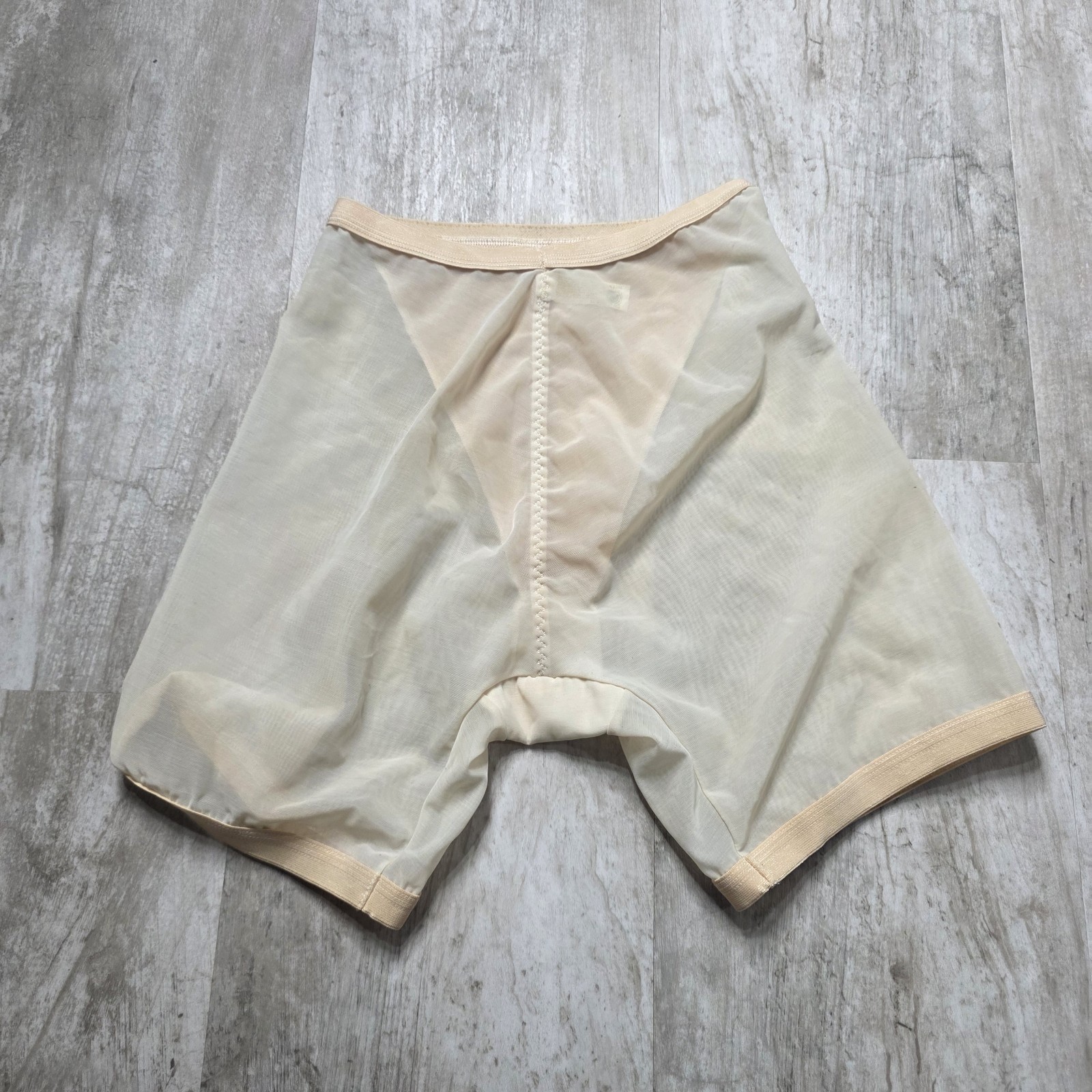 Victoria’s Secret ‘Gold Label’ Girdle Panties Beige Size Medium