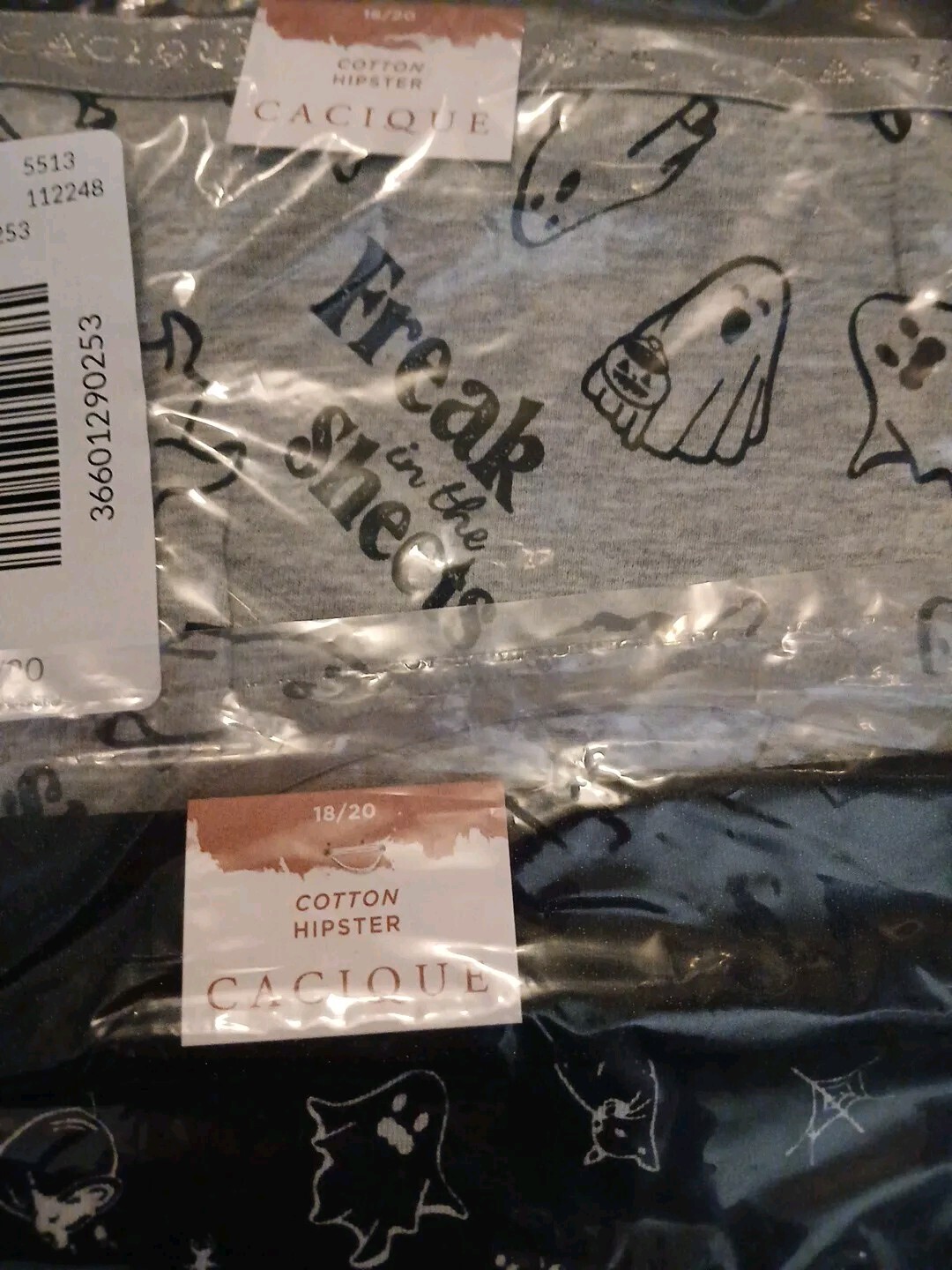 Lane Bryant 18/20 Halloween Theme Set 2 Cotton Hipster NEW W TAG