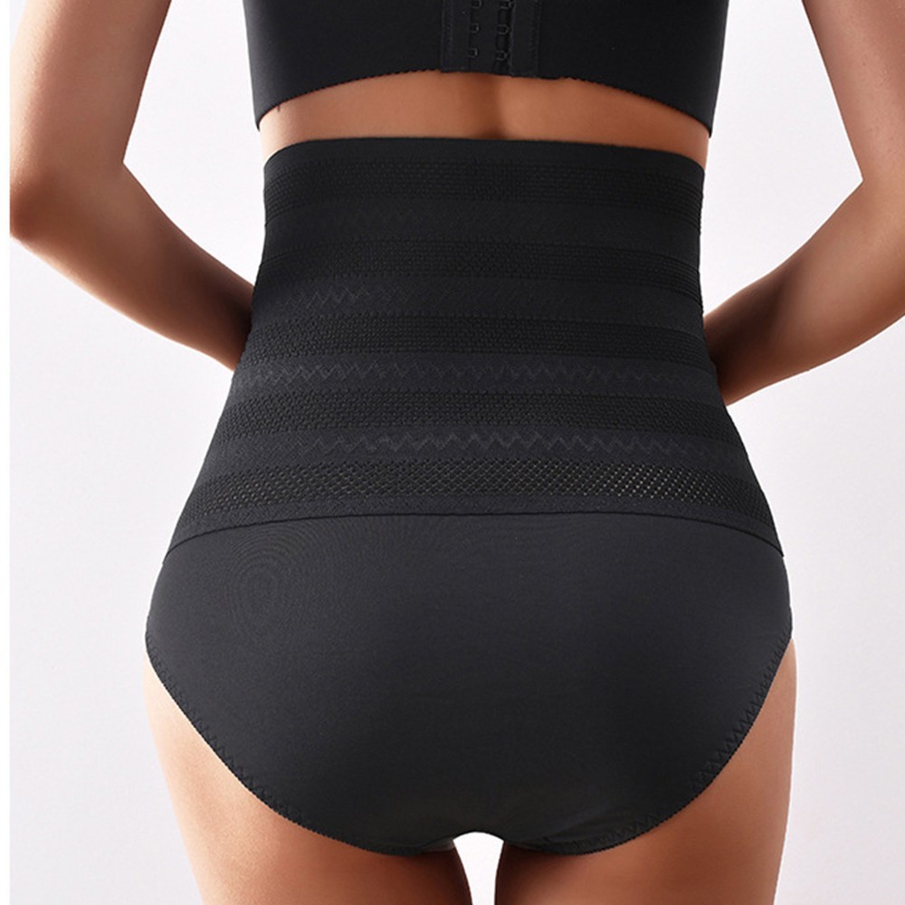 Women’s High Waisted Tummy Control Shaping Panties Hip Lifting Triangle Cut