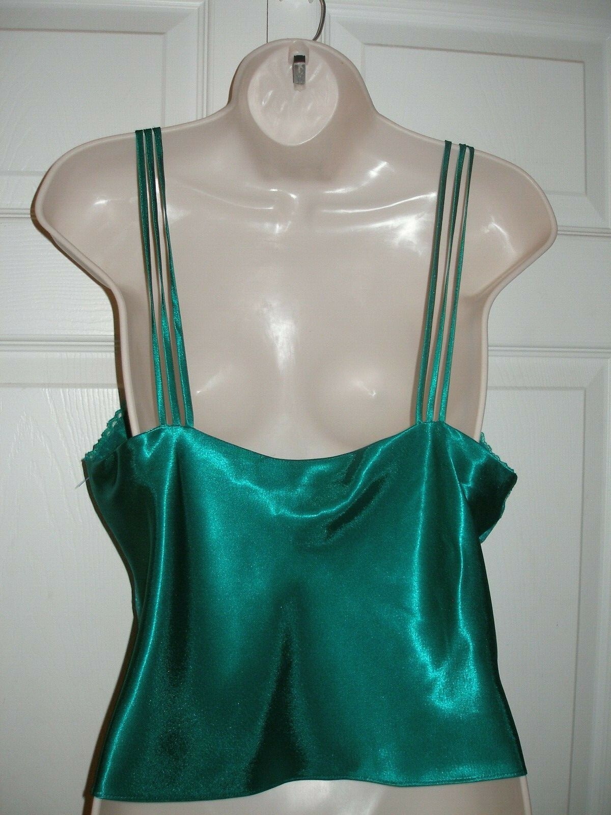 Victoria’s Secret Women’s Vintage Teal Green Medium Sleepwear Set Top & Panties