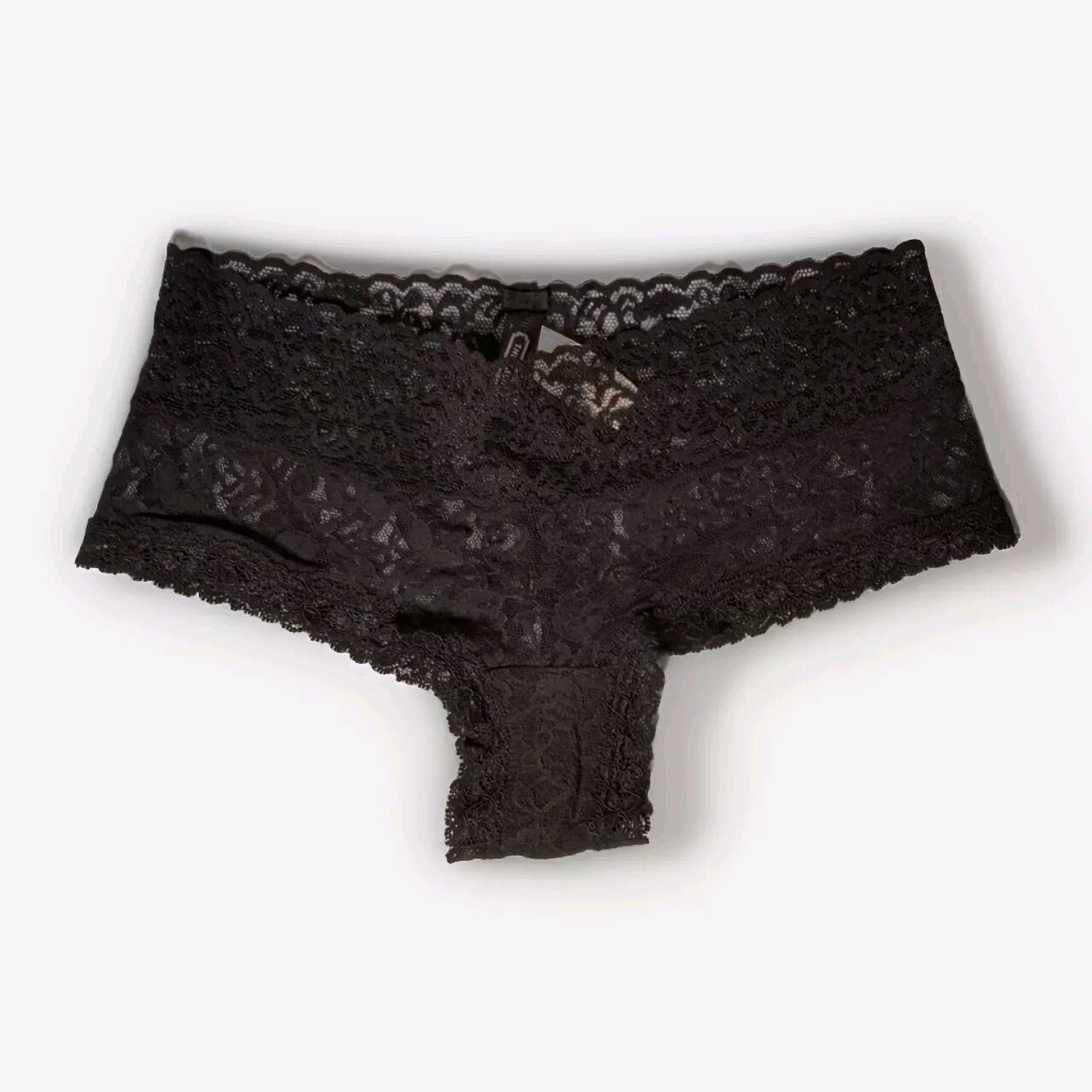 Victoria’s Secret Black “The Lacie” Cheekster Panties | New W/ Tags | Sz Small