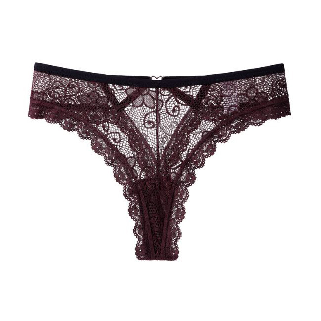 4 Pack Lot Sexy Womens Lace Panties Thongs G string Underwear Lingeries Briefs