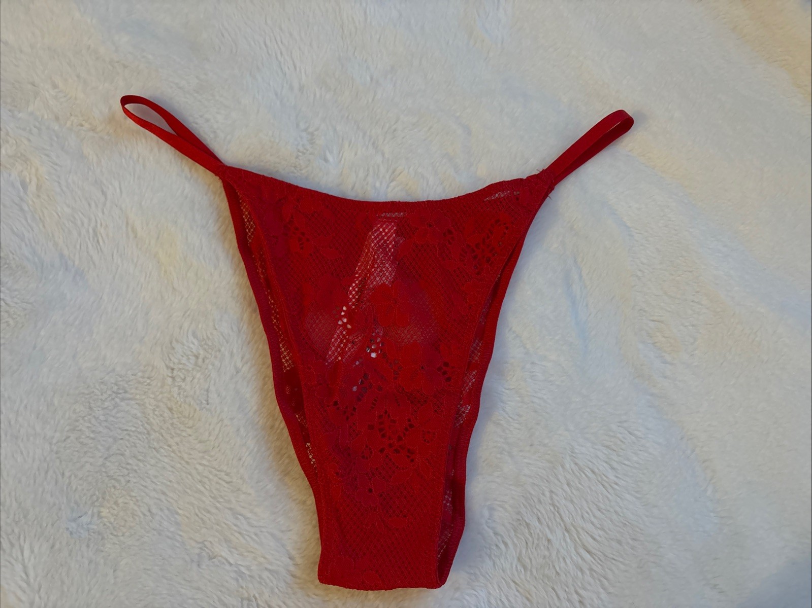 Victoria’s Secret Panties Dream Angels Brazilian Panty Red Heart Bling Small S