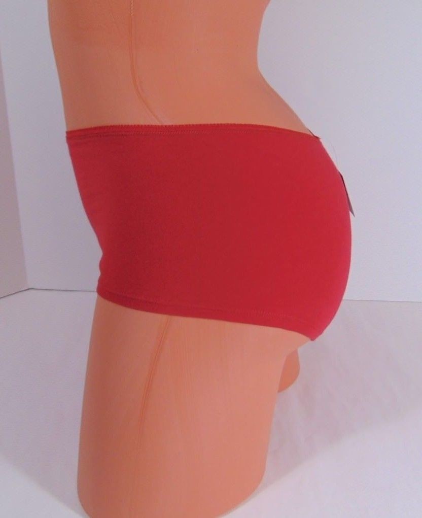 Women’s Nordstrom Intimaates Red Boyshorts Panty Size S NWT