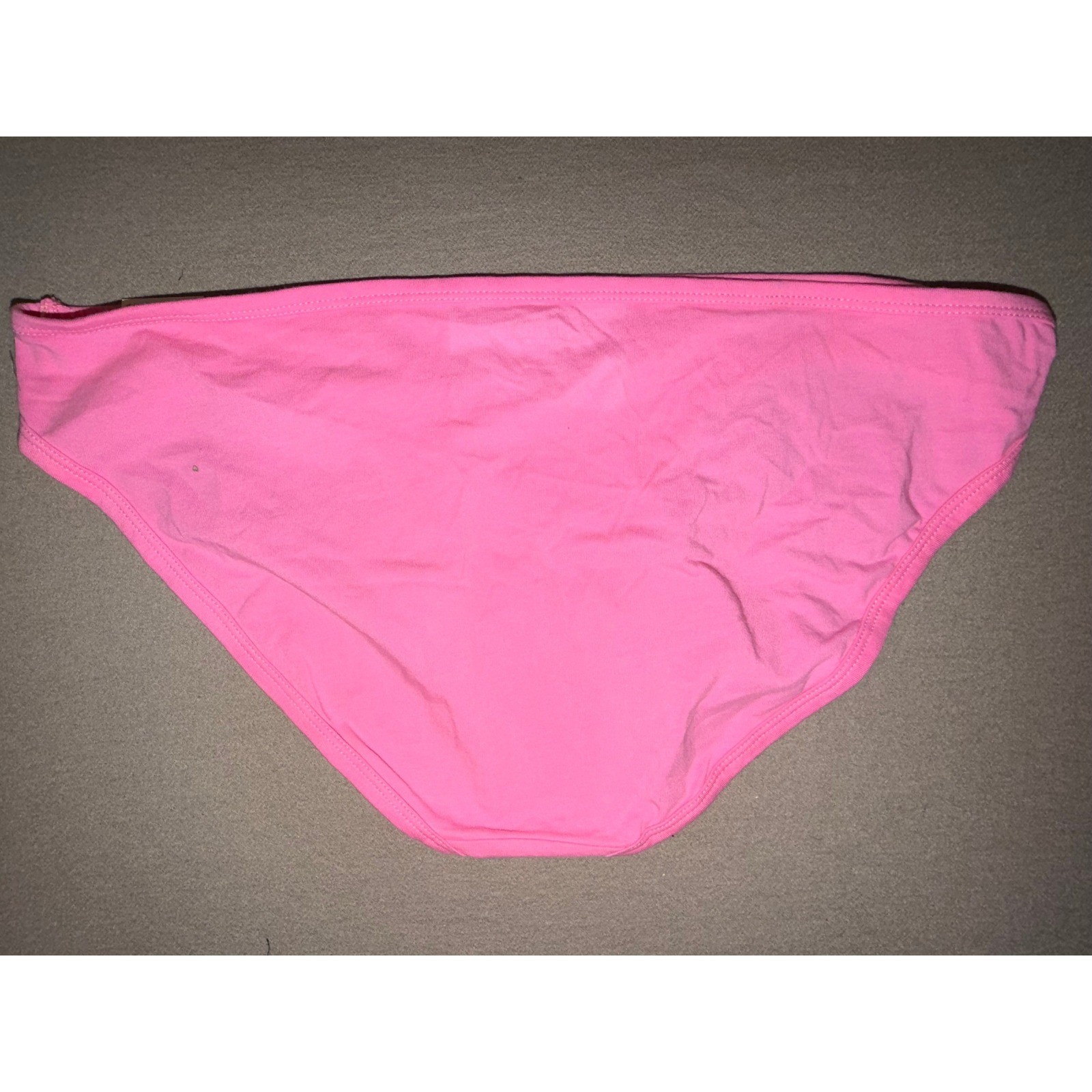 Jenni Intimates Womens 2 Pack Bikini Panties Pink Tie Dye Solid, Size M, Lot 2