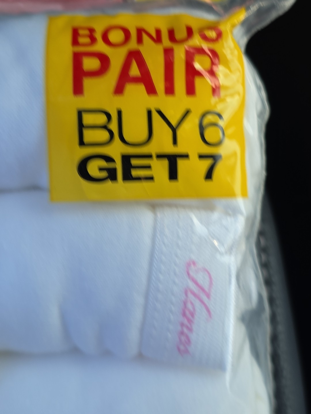 Vintage 2006 Hanes Cotton Brief Women’s Size 9 White Pack Of 7 Comfort NOS