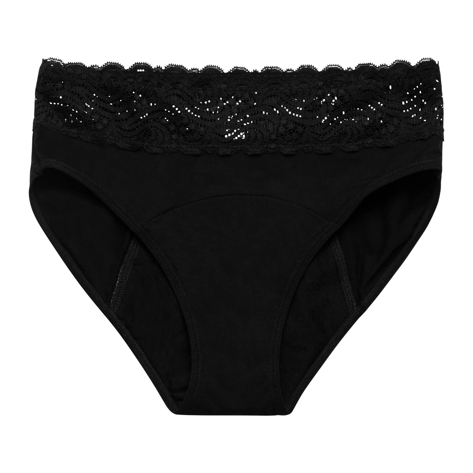 Modibodi Sensual Hi Waist Bikini 3 Pack Period Pants Black UK 12 Mixed