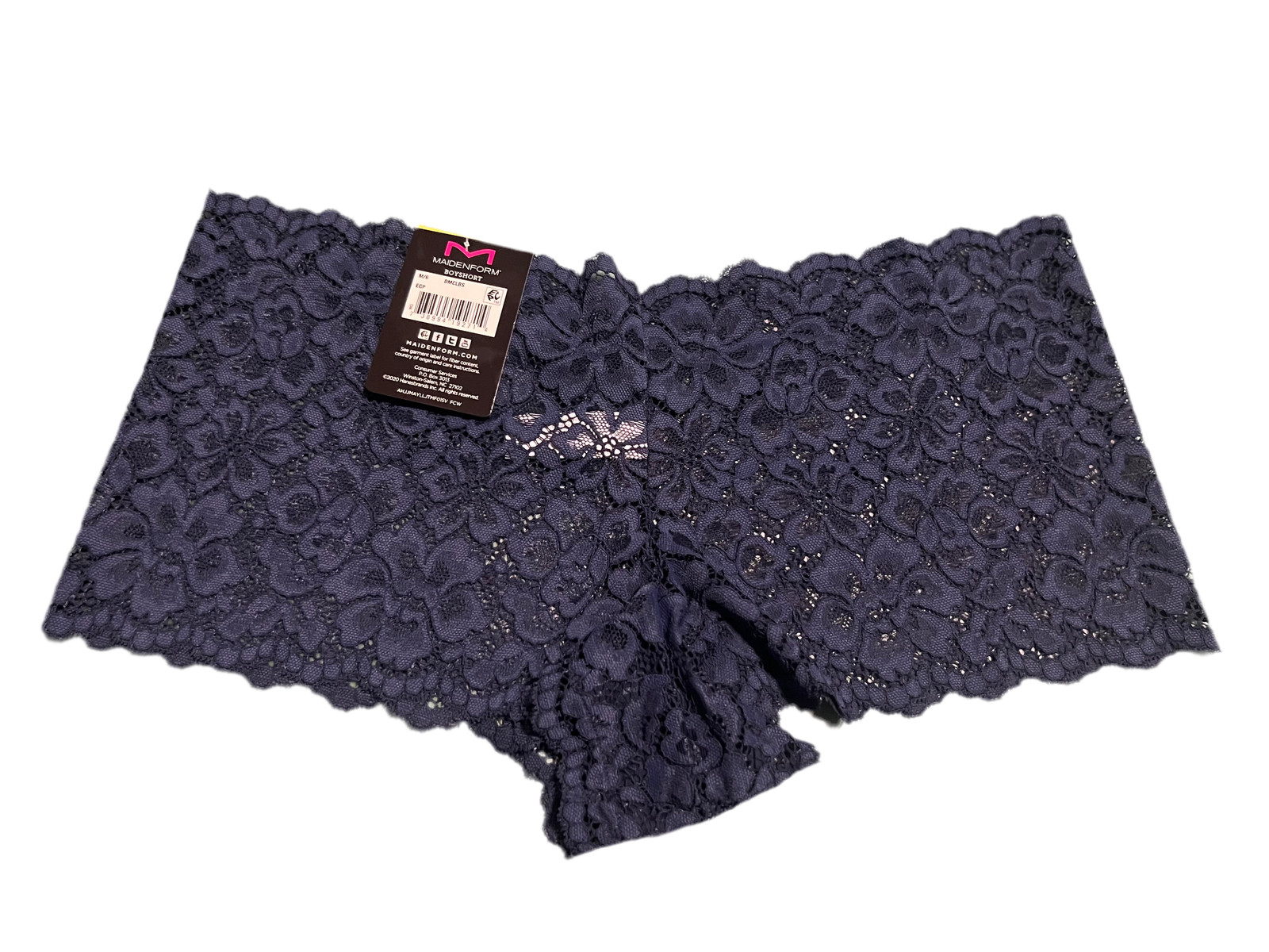 Maidenform Women’s Luxurious Lace Boyshort – M/6